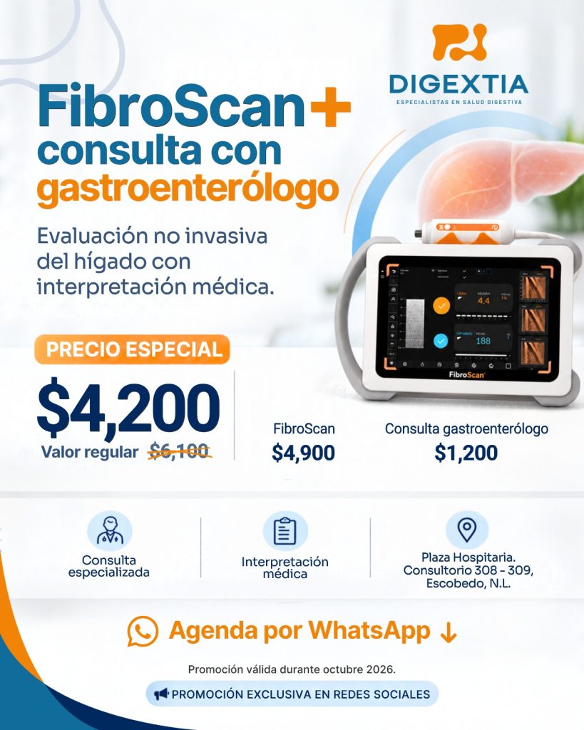 FibroScan más consulta con gastroenterólogo